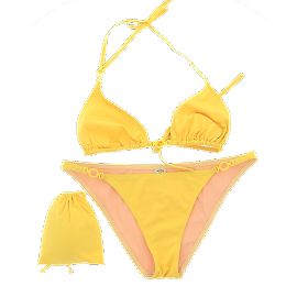 Hermès HERMES Bademode T.fr 38 Polyester Gelb
