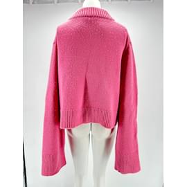 Céline-CELINE  Knitwear T.International L Cashmere-Pink