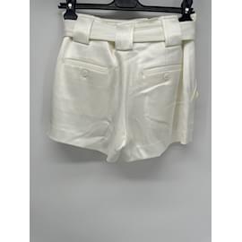 Derek Lam-DEREK LAM Pantalones cortos T.US 2 poliéster-Blanco