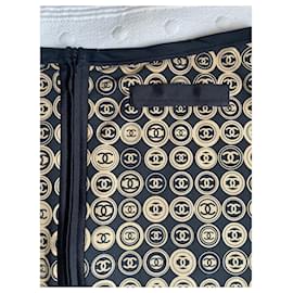 Chanel-Skirts-Black,Beige,Monogram