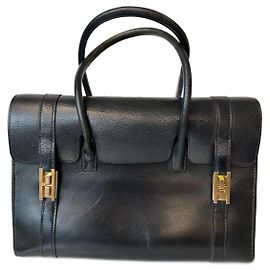 Sac Hermès Drag Vintage Noir