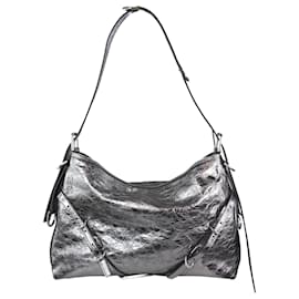 Givenchy-Silver Vouyou medium bag-Silvery