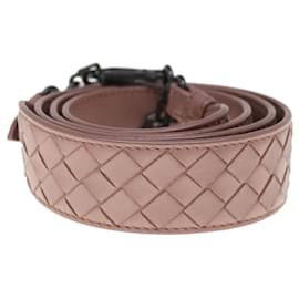 Autre Marque-BOTTEGA VENETA INTRECCIATO Shoulder Strap Leather 44.5"" Pink Auth am5637-Pink