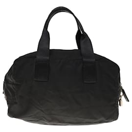 Prada-PRADA Boston Bag Nylon Noir Auth yk10553-Noir