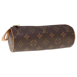 Louis Vuitton-Bolsa LOUIS VUITTON Monogram Trousse Rondo M47630 Autenticação de LV 64791-Monograma