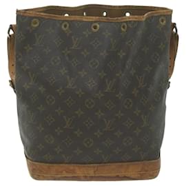 Louis Vuitton-Bolso de hombro Noe con monograma de LOUIS VUITTON M42224 LV Auth ar11338-Monograma