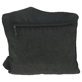 Prada-PRADA Shoulder Bag Nylon Black Auth 65513-Black