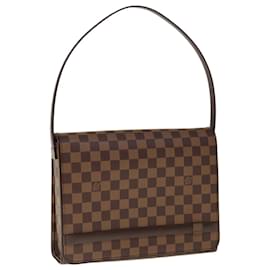 Louis Vuitton-LOUIS VUITTON Damier Ebene Tribeca Carre Shoulder Bag N51161 LV Auth 65258A-Other