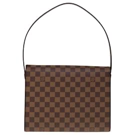 Louis Vuitton-LOUIS VUITTON Damier Ebene Tribeca Carre Shoulder Bag N51161 LV Auth 65258A-Other