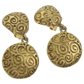 Givenchy-GIVENCHY Earring metal Gold Auth am5775-Golden