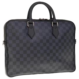 Louis Vuitton-Bolsa de mão LOUIS VUITTON Damier Cobalt Dandy MM 2caminho N44000 Autenticação de LV 65246SA-Outro