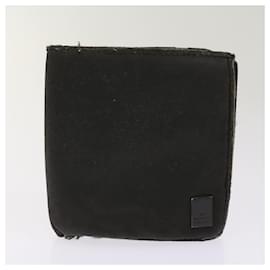 Gucci-GUCCI GG Canvas Jackie Wallet Leather 10Set Beige Black Auth 65281-Black,Beige