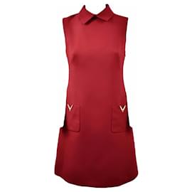 Valentino Garavani-Dresses-Red
