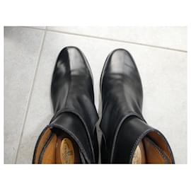 JM Weston-jodhpur jm weston black box 42 shoe tree dustbag superb-Black