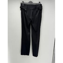 Chloé-CHLOE  Trousers T.fr 36 Wool-Black