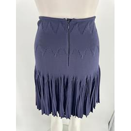 Alaïa-ALAIA  Skirts T.fr 36 Viscose-Blue