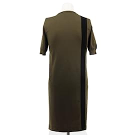 Louis Vuitton-LOUIS VUITTON  Dresses T.International S Silk-Khaki