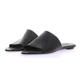 Mule e zoccoli Prada T.IT 40 Pelle Nero