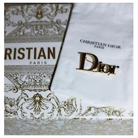 Dior-Broche Dior en ton or-Doré