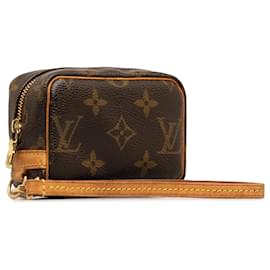 Louis Vuitton-Louis Vuitton Brown Monogram Trousse Wapity-Marrone