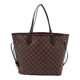 Louis Vuitton-Louis Vuitton Damier Ebene Neverfull MM Canvas Tote Bag N51105 in Excellent condition-Other