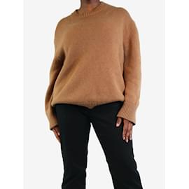 Anine Bing-Brown cashmere jumper - size M-Brown
