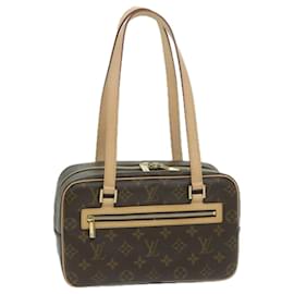 Louis Vuitton-LOUIS VUITTON Monogram Cite MM Hand Bag M51182 LV Auth am5721A-Monogram