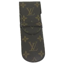 Louis Vuitton-Estojo para caneta LOUIS VUITTON Monogram Etui Stilo M62990 LV Auth yk10613-Monograma