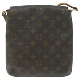Louis Vuitton-LOUIS VUITTON Monogram Musette Salsa Long Shoulder Bag M51387 LV Auth ar11331-Monogram