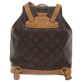 Louis Vuitton-LOUIS VUITTON Monogram Montsouris MM Backpack M51136 LV Auth 65242-Monogram