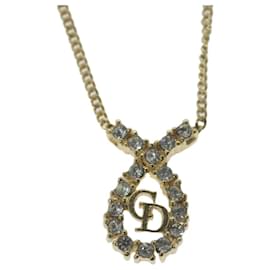 Christian Dior-Christian Dior Necklace metal Gold Auth am5778-Golden