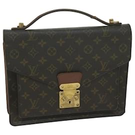 Louis Vuitton-Louis Vuitton Monogram Monceau 28 Hand Bag 2way M51185 LV Auth 65994-Monogram