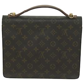 Louis Vuitton-Louis Vuitton-Monogramm Monceau 28 Handtasche 2Weg M51185 LV Auth 65994-Monogramm