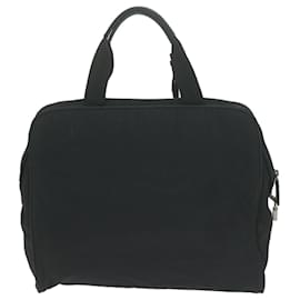 Prada-PRADA Hand Bag Nylon Black Auth 65890-Black