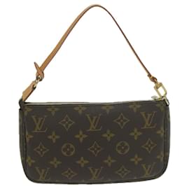 Louis Vuitton-Estuche para accesorios de bolsillo con monograma de LOUIS VUITTON M51980 Autenticación LV5697-Monograma