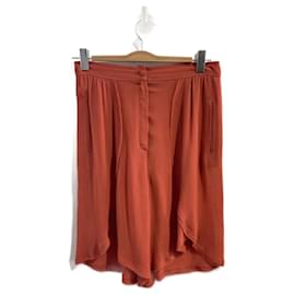 Fendi-FENDI  Shorts T.International M Silk-Orange