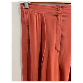 Fendi-Pantalones cortos FENDI.Seda M Internacional-Naranja