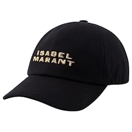 Isabel Marant-Casquette Tyron Gd - Isabel Marant - Coton - Noir-Noir