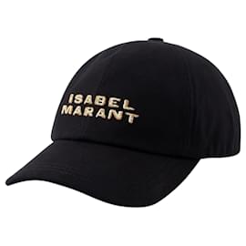 Isabel Marant-Gorra Tyron Gd - Isabel Marant - Algodón - Negro-Negro