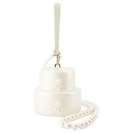 Borsa a tracolla Sprinkle Cake con perline - Simone Rocha - Beige Marrone Beige