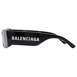 Balenciaga-BB0260Lunettes de soleil s - Balenciaga - Acétate - Noir-Noir
