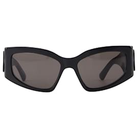 Balenciaga-BB0321s Occhiali da sole - Balenciaga - Acetato - Nero-Nero