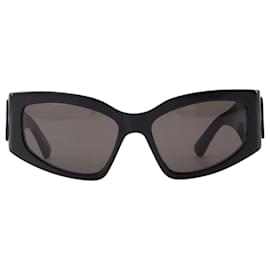 Balenciaga-BB0321s Sunglasses - Balenciaga - Acetate - Black-Black