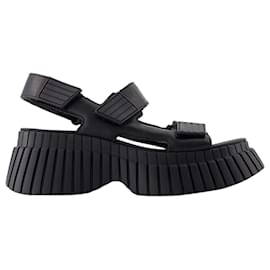 Autre Marque-BCN Sandals - Camper - Leather - Black-Black