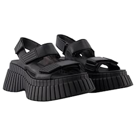 Autre Marque-BCN Sandals - Camper - Leather - Black-Black