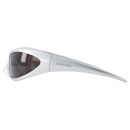 Balenciaga-BB0251s Sunglasses - Balenciaga - Acetate - Silver-Silvery,Metallic