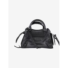 Balenciaga-Black mini city bag-Black