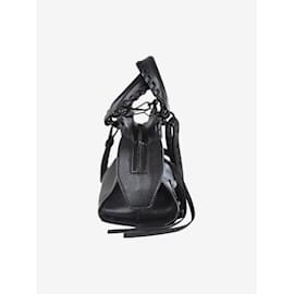 Balenciaga-Black mini city bag-Black