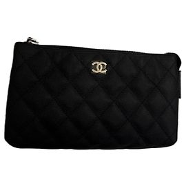 Chanel Small Clutch Bag Black