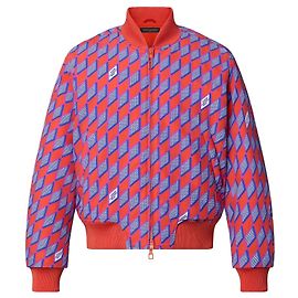 Louis Vuitton Drop Needle Graphic Bomber Jacket Polyamide Multiple colors